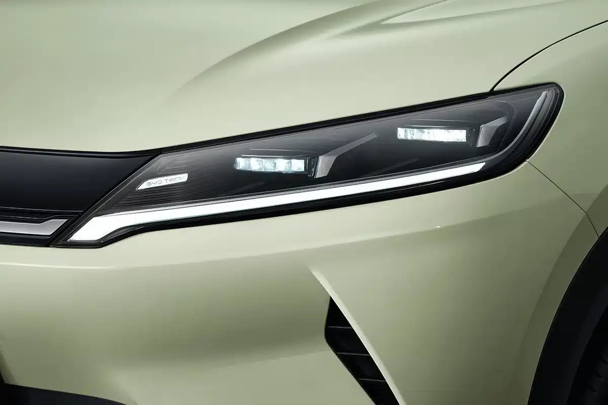 BYD ATTO 2 ดีไซน์ไฟหน้า LED