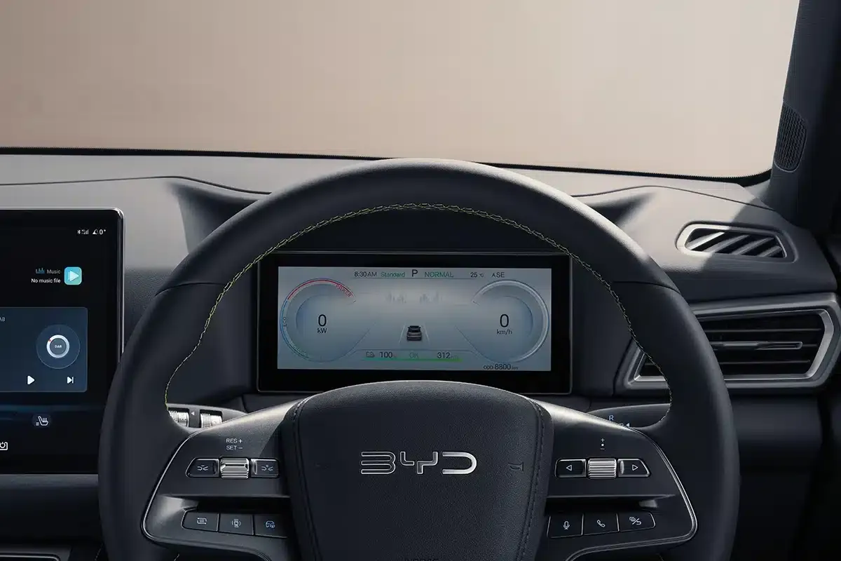 BYD ATTO 2 พวงมาลัยมัลติฟังก์ชัน