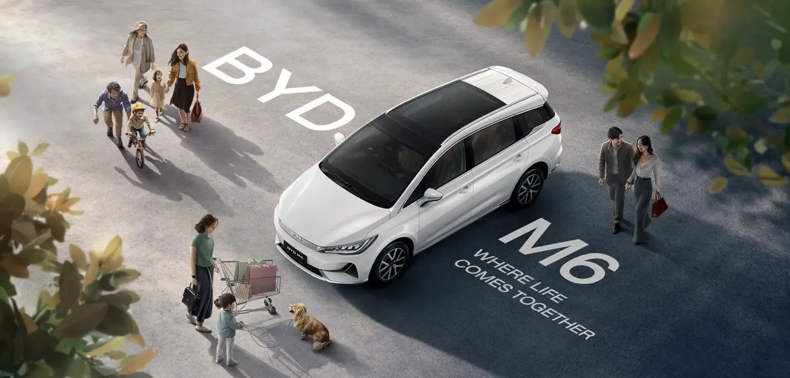 BYD M6 ข้อมูลเทคนิค